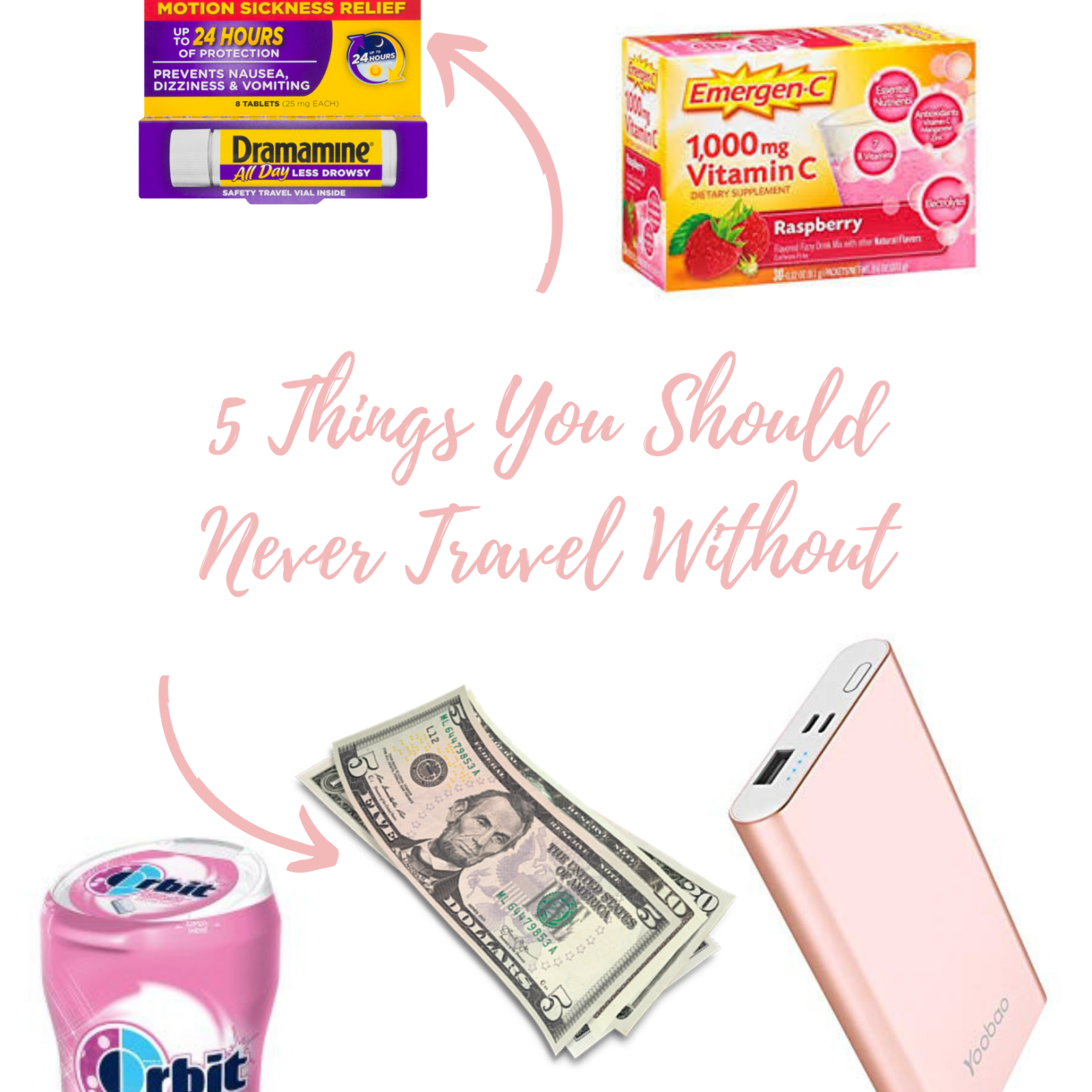 5 things you should never travel without