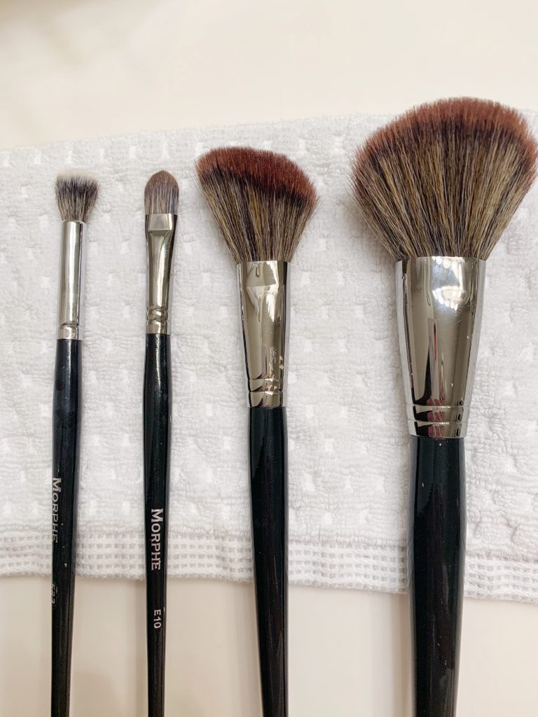 how to clean makeup brushes