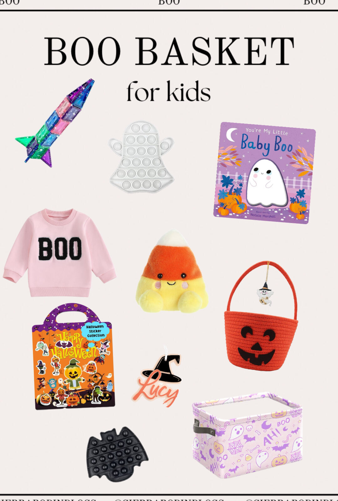 ideas for boo baskets for kids