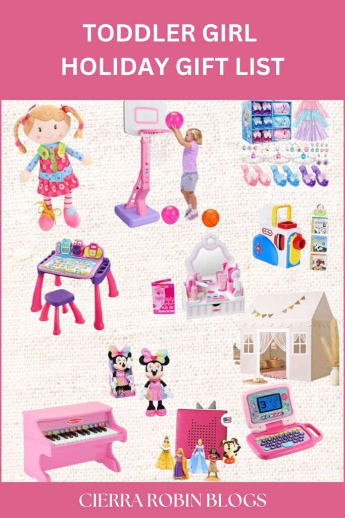 toddler girl holiday gift list ideas
